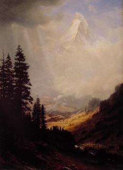 Albert Bierstadt : The Matterhorn